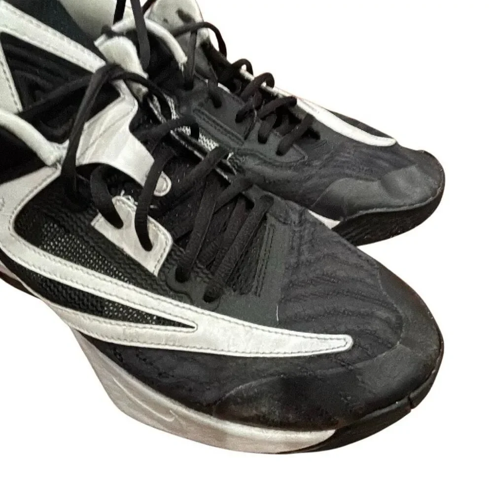 Nike Zoom Freak Black White Basketball Shoes — Size 10.5